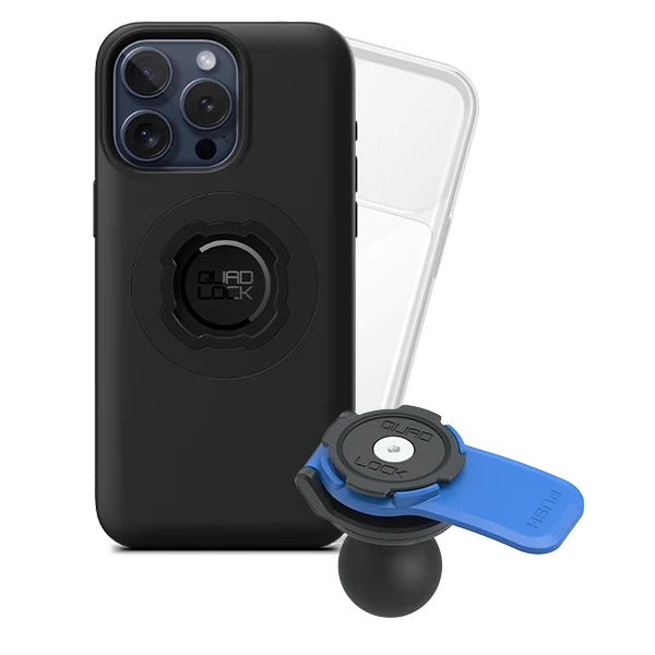 1" Ball Adaptor Motorcycle Kits - iPhone