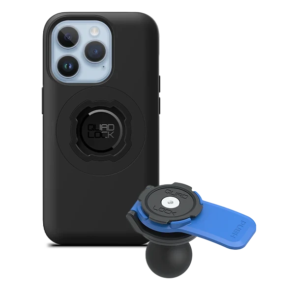 1" Ball Adaptor Motorcycle Kits - iPhone