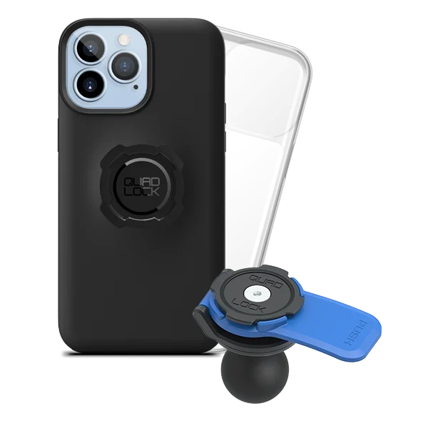 1" Ball Adaptor Motorcycle Kits - iPhone