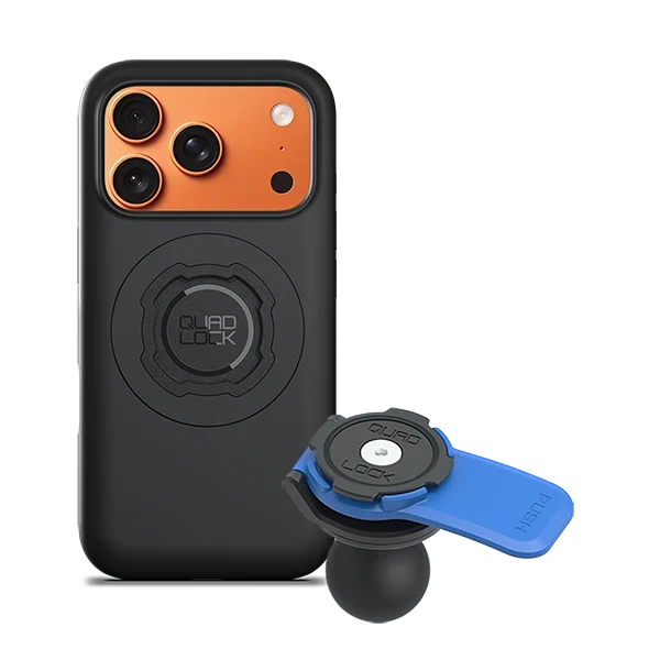 1" Ball Adaptor Motorcycle Kits - iPhone