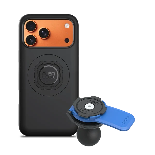 1" Ball Adaptor Motorcycle Kits - iPhone